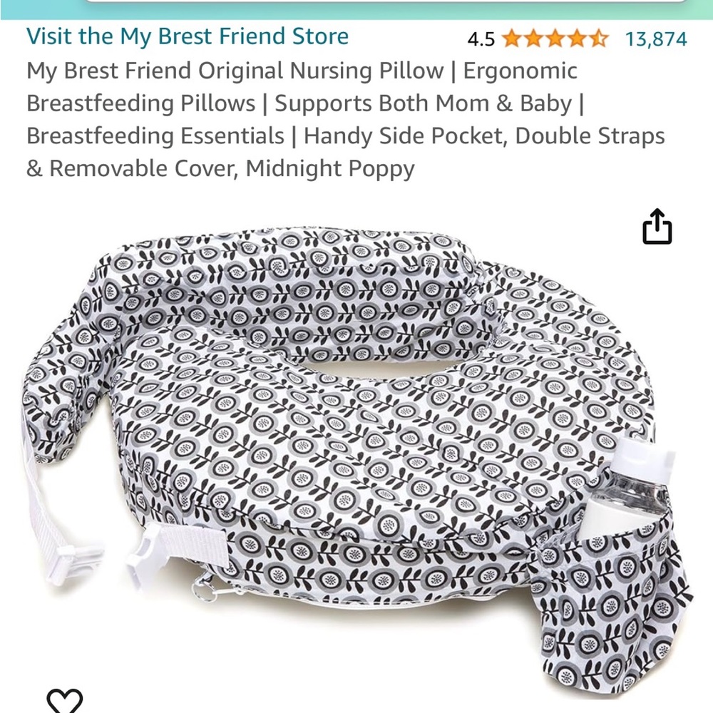 My Brest Friend Original Nursing Pillow